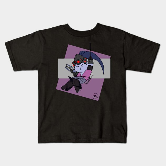 Widowmaker Kids T-Shirt by beansnina